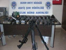 Silah hırsızları yakalandı 